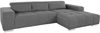 COTTA Ecksofa Orion L-Form, mit Recamiere, inkl. verstellbaren Kopfstützen und 3 Kissen Bild 2