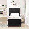 vidaXL Boxspringbett mit Matratze Schwarz 200 x 100 cm Samt 3340918 Bild 3
