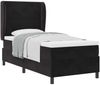 vidaXL Boxspringbett mit Matratze Schwarz 200 x 100 cm Samt 3340918 Bild 2