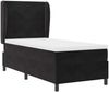 vidaXL Boxspringbett mit Matratze Schwarz 200 x 100 cm Samt 3340918 Bild 5