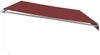 vidaXL Markise Manuell mit LED Weinrot 600x300 cm 3214980 Bild 5