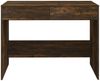 vidaXL Schreibtisch Räuchereiche 101x50x76,5 cm Holzwerkstoff 812996 Bild 5