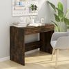 vidaXL Schreibtisch Räuchereiche 101x50x76,5 cm Holzwerkstoff 812996 Bild 3
