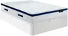Vente-unique - MARQUIS Mattress and bed base set Stoff Weiß - B 160 cm x H 30 cm x L 200 cm Bild 1