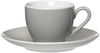Ritzenhoff & Breker DOPPIO Espressotasse mit Untertasse 80 ml 6er Set grau Bild 2