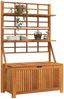 vidaXL Truhe mit Rankgitter 99x50x160 cm Massivholz Akazie 318760 Bild 3