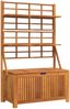 vidaXL Truhe mit Rankgitter 99x50x160 cm Massivholz Akazie 318760 Bild 2
