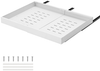 Home Nature Wohnkonzept Teleskopschublade für Küchenschrank, 1er Set, Ausziehschublade mit Klebehalterung ohne Bohren, 68 x 42 x 7,5 cm, ausziehbarer Organizer aus Karbonstahl, Vielseitig für Küche und Bad, Weiß Bild 1