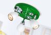 Brilliant Leuchten No. G56234-74 LED Spotrondell Soccer 3-flg GU10 grün weiß Bild 2