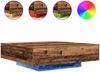 Couchtisch, Sofatisch Altholz 100 x 100 x 31 cm Holzwerkstoff Bild 4