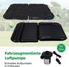 Auto Matratze 190 x 130 cm SUV Luftmatratze doppelseitig aufblasbares Luftbett mit Luftpumpe & Tragetasch Schwarz Bild 4