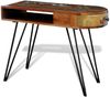 Tisch, Eisenbeinen/ Altholz, 97 x 45 x 76 cm Bild 2
