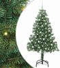 vidaXL Weihnachtsbaum mit 300 LEDs mit Ständer Grün 210 cm PVC 3396392 Bild 2