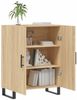 vidaXL Sideboard Sonoma-Eiche 69,5x34x90 cm Holzwerkstoff 827751 Bild 4
