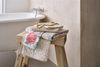 PIP Studio Duschtuch Badetuch Secret Garden Khaki 70x140 cm Blumenranke Blüten Bild 2