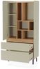 Beautysofa Bücherregal LICO mit 2 Schubalden und 1 Tür Bild 3