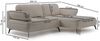 Selsey 'Avolla' Ecksofa mit Schlaffunktion, Bettkasten und hydrophober Chenille, linksseitig, Dunkelbeige Bild 5