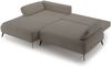 Selsey 'Avolla' Ecksofa mit Schlaffunktion, Bettkasten und hydrophober Chenille, linksseitig, Dunkelbeige Bild 4