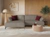 Selsey 'Avolla' Ecksofa mit Schlaffunktion, Bettkasten und hydrophober Chenille, linksseitig, Dunkelbeige Bild 2