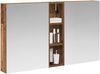 vidaXL Badezimmerschrank-Set 3 pcs 120 x 14,5 x 70 cm Holzwerkstoff 3403750 Bild 3