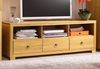 Home affaire TV-Board Gotland, Breite 147 cm, mit Schubladen und offenen Fächern, Massivholz, FSC® Bild 2