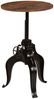 vidaXL Bartisch Altholz Massiv 60x(76-110) cm 245267 Bild 4