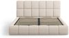 Micadoni Stauraumbett mit Kopfteil Bellis Chenille Haga Beige 160x200 Bild 3
