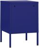 Nachttische 2 Stk. Marineblau 35 x 35 x 51 cm Stahl [3095206] Bild 5