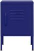 Nachttische 2 Stk. Marineblau 35 x 35 x 51 cm Stahl [3095206] Bild 3