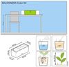 LECHUZA BALCONERA Color 50 muskat 15674 Bild 3