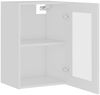 Hängeglasschrank, Küchenschrank, BuffetSchrank Lyon Weiß 40x31x60 cm Holzwerkstoff Bild 5