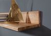 Wandregal Wild-/Zerreiche 81x20x12 natur geölt FRANKFURT #104 Bild 4
