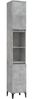 vidaXL Badschrank Betongrau 30x30x190 cm Holzwerkstoff 819800 Bild 2