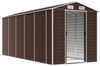 vidaXL Gartenhaus Braun 191 x 470 x 198 cm Verzinkter Stahl 3188268 Bild 3