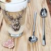 Justinus Besteck-Set 12er Set Style Art lange Latte Macchiato Löffel Longdrink Edelstahl, Edelstahl Bild 2