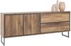 Sideboard Trapani, Holzwerkstoff, Holzfarben, 200 x 80 x 42 cm Bild 2