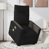 vidaXL Massagesessel mit Aufstehhilfe Schwarz Stoff 3324061 Bild 3