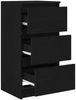 vidaXL Sideboard Schwarz Eichen-Optik 37,5x35x76 cm Holzwerkstoff 861725 Bild 5