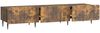 vidaXL TV-Schränk Geräucherte Eiche 147 x 34,5 x 32 cm Holzwerkstoff 894480 Bild 3