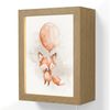 OnlyWow Wandleuchte Lightbox Fuchs - Pastellfarben - Tier - Mädchen, Dimmbar, Farbwechsel, LED, Warmweiß, Kaltweiß, Neutralweiß Einstellbar, Wandlampe Innen, Dimmbar, mit Kabel, LED, Beleuchtung, Kinderzimmer Bild 1