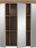Xonox Wave Spiegelschrank(B/H/T 60x79x18 cm) in Nox Oak Nachbildung Bild 4