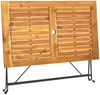 vidaXL Klappbarer Gartentisch 120x70x74 cm Massivholz Akazie 313159 Bild 4