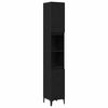 vidaXL Badezimmermöbel-Set Wandmontiert 3 pcs Schwarz Eichen-Optik 3333089 Bild 5