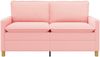 vidaXL Sofa Rosa 156 x 81 x 87,5 cm Stoff 42028851 Bild 3