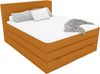 99rooms Santiago Boxspringbett Orange Velours SORO 120x200 cm Bonell-Federung Bild 5