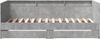 vidaXL Tagesbett mit Schubladen ohne Matratze Betongrau 75x190 cm 3280863 Bild 4