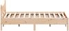 vidaXL Massivholzbett ohne Matratze 135x190 cm Kiefernholz 844745 Bild 5