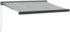 vidaXL Markise Einziehbar Anthrazit & Weiß 3,5x2,5 m Stoff & Aluminium 3216129 Bild 2