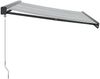vidaXL Markise Einziehbar Anthrazit & Weiß 3,5x2,5 m Stoff & Aluminium 3216129 Bild 4
