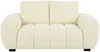 Vente-unique - BERENIA Couchgarnitur Stoff Beige - B 105 cm x H 81 cm x L 168 cm196 cm Bild 4